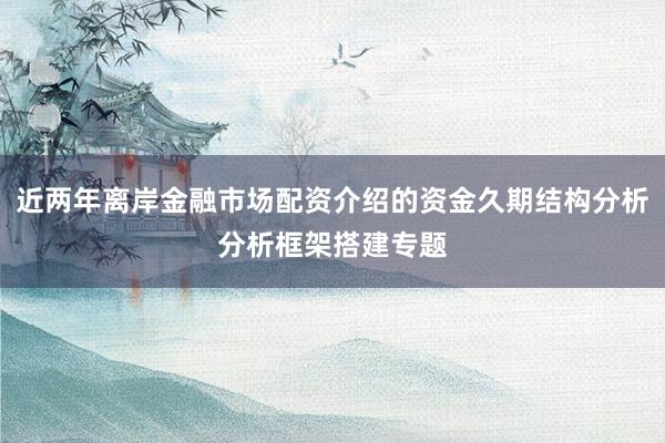 近两年离岸金融市场配资介绍的资金久期结构分析分析框架搭建专题