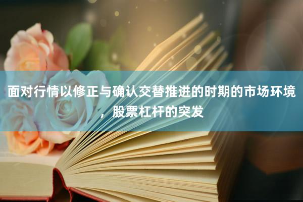 面对行情以修正与确认交替推进的时期的市场环境，股票杠杆的突发